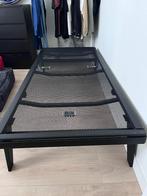 Eenpersoonsbed (Auping) + matras, Huis en Inrichting, Ophalen, Eenpersoons, Zwart, Zo goed als nieuw