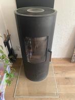 Houtkachel Rika STEP 8kW - 2 jaar oud, Huis en Inrichting, Ophalen, Gebruikt, Houtkachel, Vrijstaand