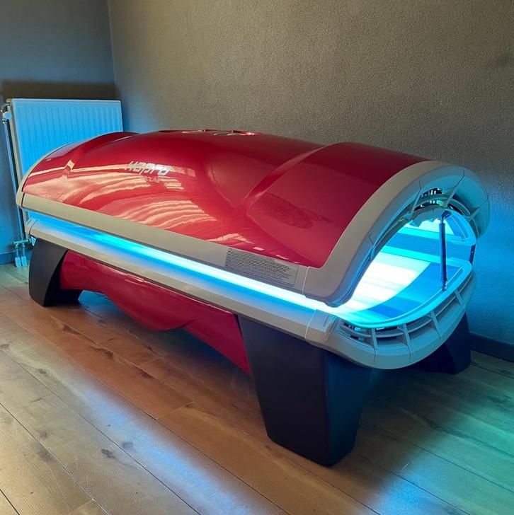 Hapro Onyx 28/1 Proline Zonnebank + 1 jaar Garantie, Elektronische apparatuur, Zonnebanken en Gezichtsbruiners, Zo goed als nieuw