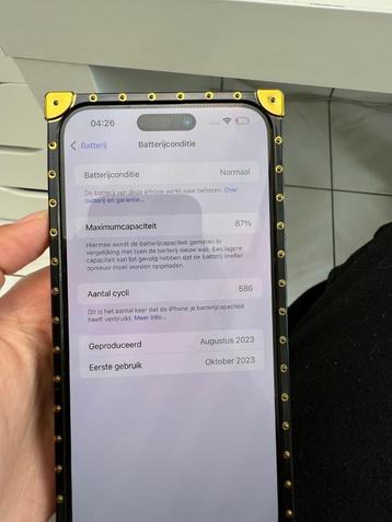 Iphone 15 pro max 512gb, Telecommunicatie, Mobiele telefoons | Apple iPhone, Ophalen, Gebruikt, 512 GB, IPhone 15 Pro Max