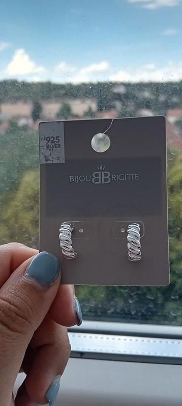 Boucles d'oreilles en argent, Enlèvement ou Envoi, Comme neuf