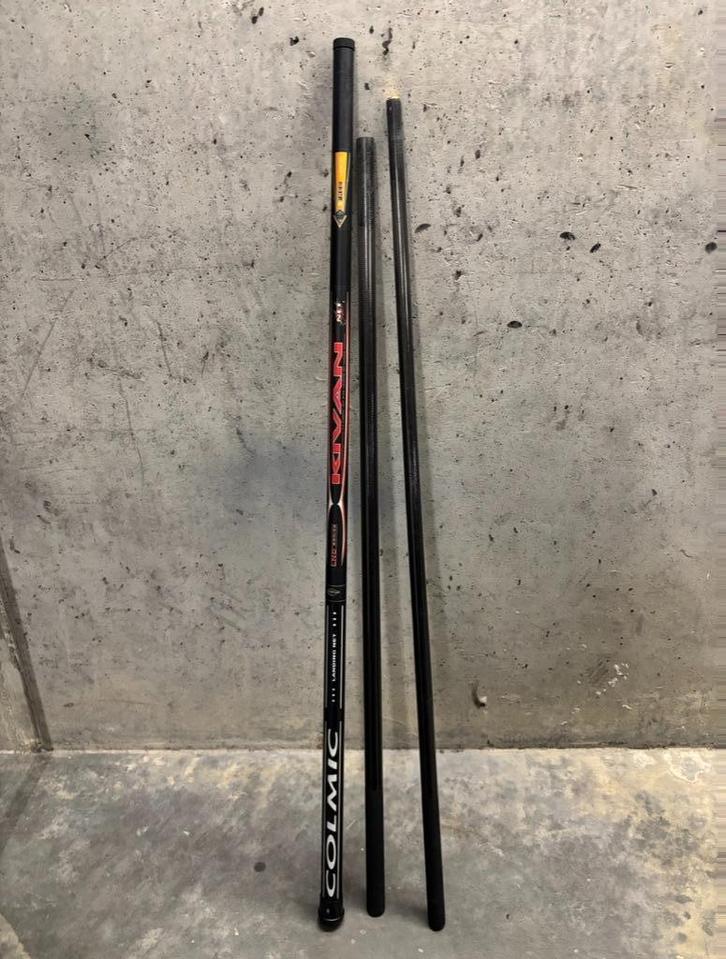 Hengelsport schepnet-steel merk Colmic, Watersport en Boten, Hengelsport | Algemeen, Zo goed als nieuw, Overige typen, Ophalen