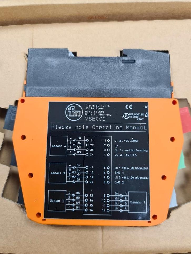 Module de surveillance des vibrations IFM VSE002 10p, Electroménager, Pièces & Accessoires, Neuf, Envoi