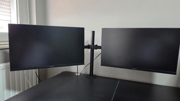 2 Samsung monitors 24" met verstelbare beugel, Computers en Software, Monitoren, Zo goed als nieuw, 61 t/m 100 Hz, HDMI, VGA, Gaming