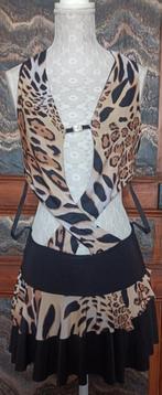 Un ensemble Mini robe sexy club wear motif léopard, Ophalen of Verzenden, Zo goed als nieuw