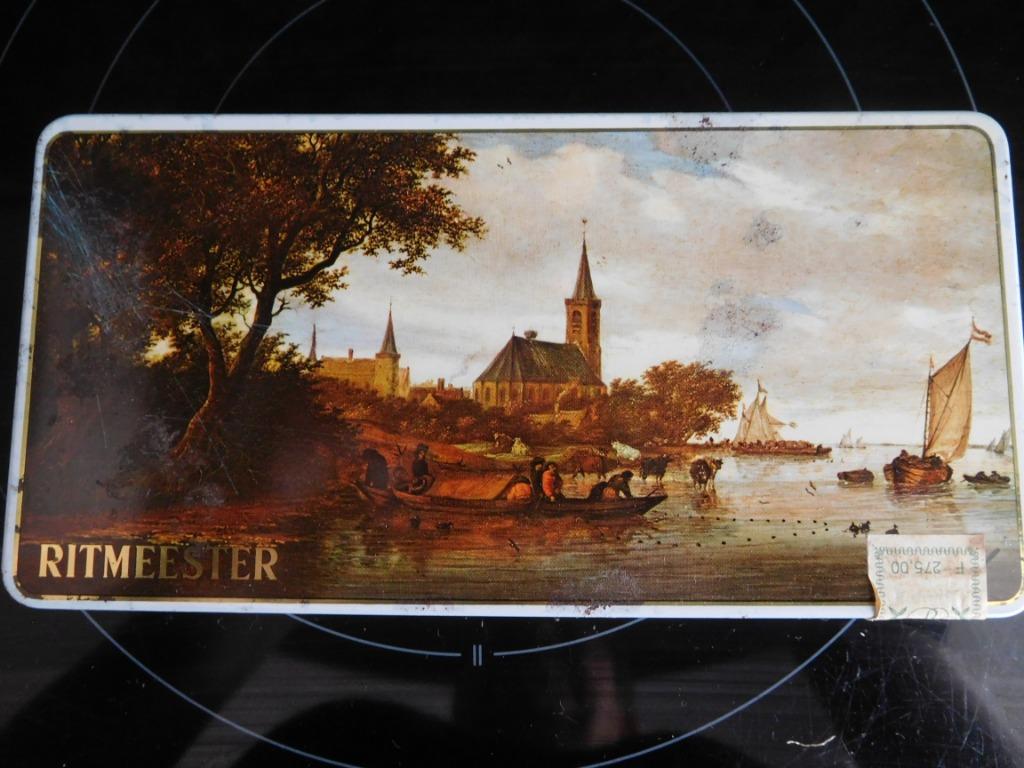 Boîte à cigares Ritmeester, Collections, Articles de fumeurs, Briquets & Boîtes d'allumettes, Utilisé, Enlèvement ou Envoi