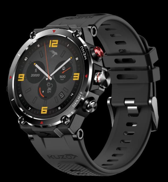 Veho Kuzo II FS‑2 Smartwatch  NIEUW in verzegelde verpakking, Handtassen en Accessoires, Sporthorloges, Nieuw, Zwart, Afstand