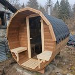 Barrel Sauna 2,5M (Gratis Levering & Plaatsing), Sport en Fitness, Nieuw, Ophalen of Verzenden