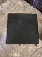 Rubberen tegels 50x50x4,5 speeltoestel stal dak ruim 50m2