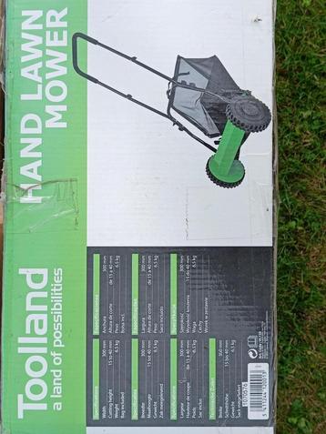 Handgrasmaaier, Tondeuses à gazon manuelles, 30 à 39 cm, Sac de ramassage, Comme neuf