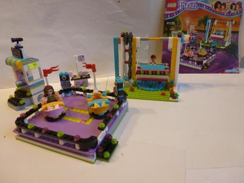 LEGO Friends Pretpark Botsauto's en reuze-schommel 41133, Kinderen en Baby's, Speelgoed | Duplo en Lego, Zo goed als nieuw, Lego
