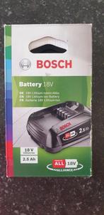 Bosch battery 18v 2.5 Ah, Ophalen, Nieuw