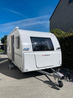 Adria Aviva PT 522 Full Option ( 3 stapelbedden ), Caravans en Kamperen, Caravans, Dwarsbed, Microgolfoven, Treinzit, Particulier