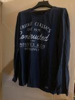 Checker donkerblauwe t-shirt met lange mouwen maat 2XL, Vêtements | Hommes, Grandes tailles, Chemise, Checker, Bleu, Enlèvement ou Envoi