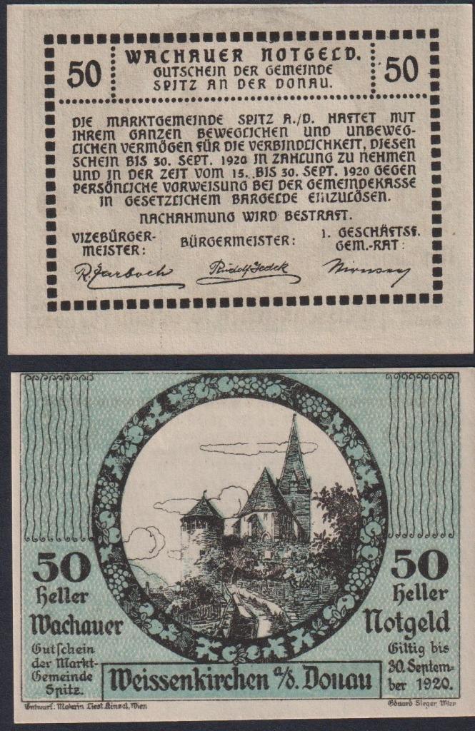 Noodgeld Oostenrijk, Postzegels en Munten, Munten en Bankbiljetten | Verzamelingen, Bankbiljetten, Ophalen of Verzenden