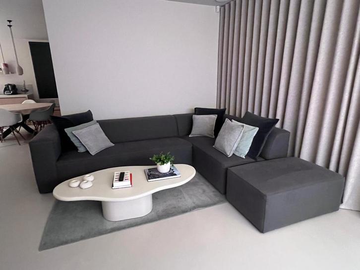 VT Wonen Zithoek, Huis en Inrichting, Zetels | Zetels, Zo goed als nieuw, Hoekbank, Stof, Ophalen