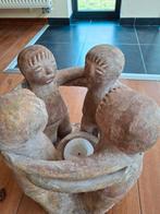 Theelichthouder terracotta vriendenkring, Huis en Inrichting, Ophalen, Zo goed als nieuw