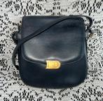 DELVAUX tas zeer zeldzaam model marineblauw leer, Ophalen of Verzenden, Blauw, Leer