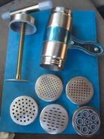 Machine à pâtes en acier inoxydable avec 5 formes (NOUVEAU), Enlèvement ou Envoi, Neuf