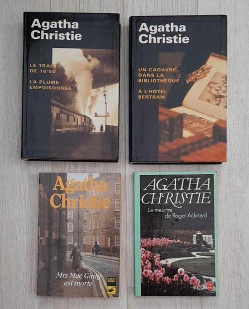 lot de 5 livres d'Agatha Christie, Livres, Thrillers, Comme neuf, Europe autre, Enlèvement ou Envoi