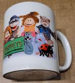 Living Puppets: mooie drinktas, Ophalen of Verzenden, Zo goed als nieuw, Porselein, Kop(pen) en/of Schotel(s)