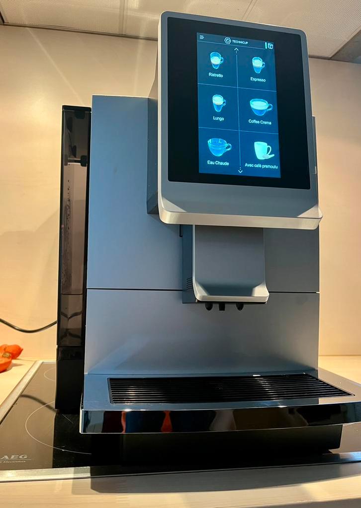 Machine à café à grains Technicup - PRO– État quasi neuf, Electroménager, Cafetières, Comme neuf, Café moulu, Café en grains, Machine à espresso
