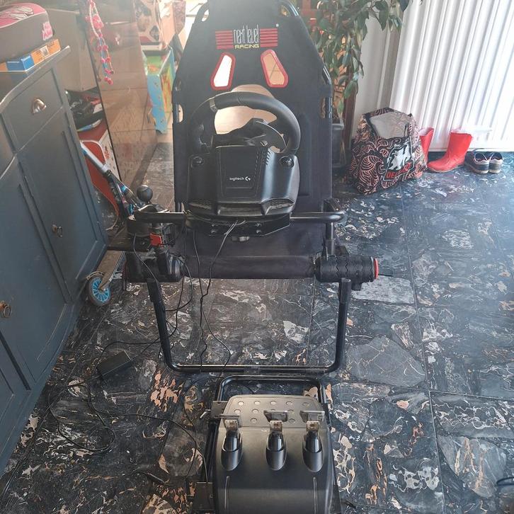 Sim Racing Logitech G320+ chaise GT Lite, Games en Spelcomputers, Spelcomputers | Overige Accessoires, Gebruikt, Ophalen