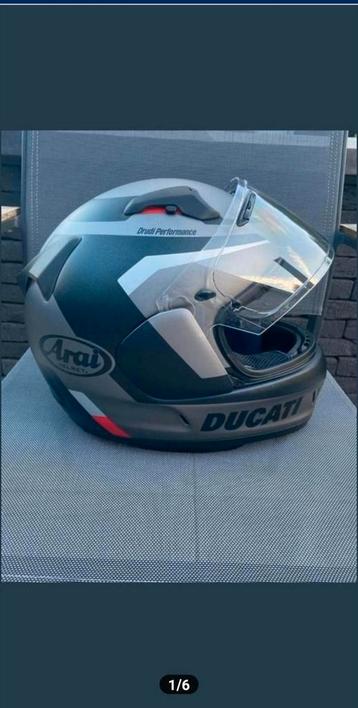 Motorhelm Ducati Arai, Arai, Hommes, Casque intégral, Enlèvement