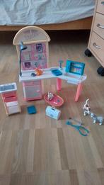 BARBIE dierenarts vintage, Kinderen en Baby's, Speelgoed | Poppenhuizen, Ophalen, Gebruikt, Poppenhuis