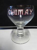 ancien verre a bière Chimay émaillé, Enlèvement ou Envoi, Utilisé, Verre ou Verres