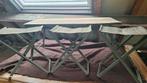 Veldtafel en 3 vouwstoelen leger, Verzamelen, Militaria | Algemeen, Ophalen, Landmacht, Overige typen