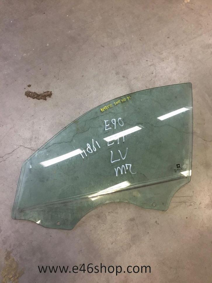 Deur ruit LINKERVOORDEUR RAAM  BMW E90 E91 linker voor deur, Auto-onderdelen, Ruiten en Toebehoren, BMW, Gebruikt, Ophalen of Verzenden