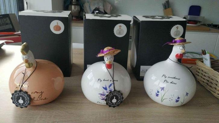 Originele j-line kippenhoudingen in nieuwe dozen, Verzamelen, Beelden en Beeldjes, Nieuw, Overige typen, Ophalen of Verzenden