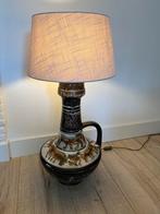 Grote vintage keramieken West-Germany lamp, Huis en Inrichting, Ophalen, Gebruikt, 75 cm of meer, Vintage