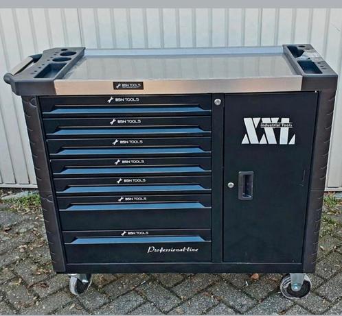 Gereedschapswagen goed gevuld extra brede 7x7 (NIEUW), Doe-het-zelf en Bouw, Gereedschapskisten, Zo goed als nieuw, Gevuld, Ophalen of Verzenden