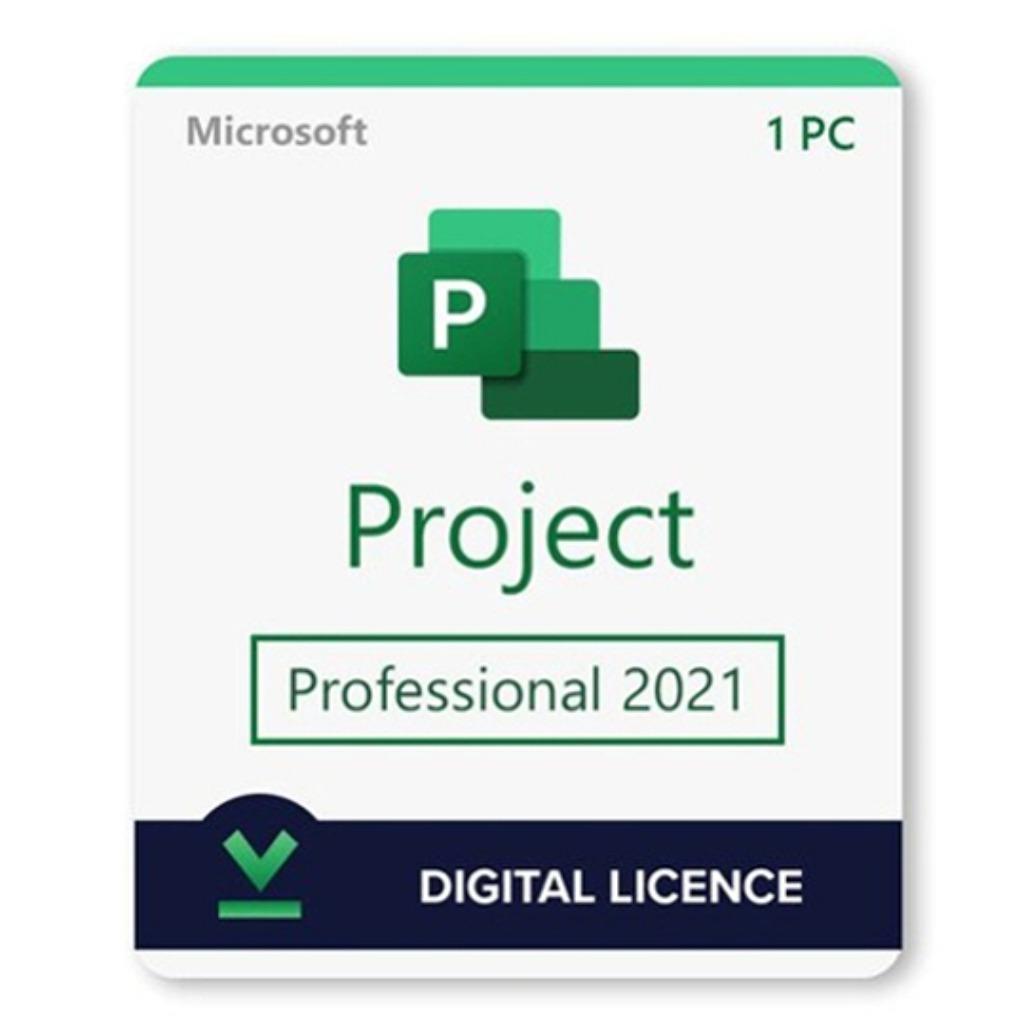 MS Project 2021  - Activeringssleutel, Computers en Software, Office-software, Nieuw, Windows, Ophalen