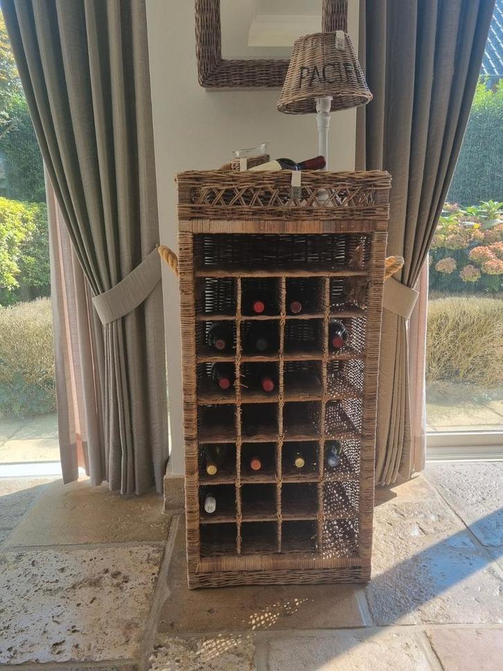 Wijnrek Rivièra Maison, Huis en Inrichting, Woonaccessoires | Wijnrekken, Zo goed als nieuw, 75 cm of meer, Overige materialen