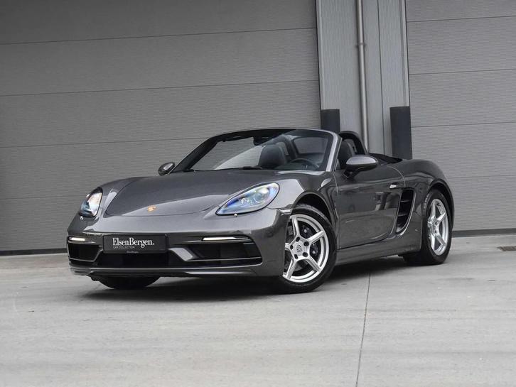 Porsche 718 2.0 Turbo Boxster / Achatgrau / Sport Design, Auto's, Porsche, Bedrijf, Te koop, Boxster, ABS, Achteruitrijcamera