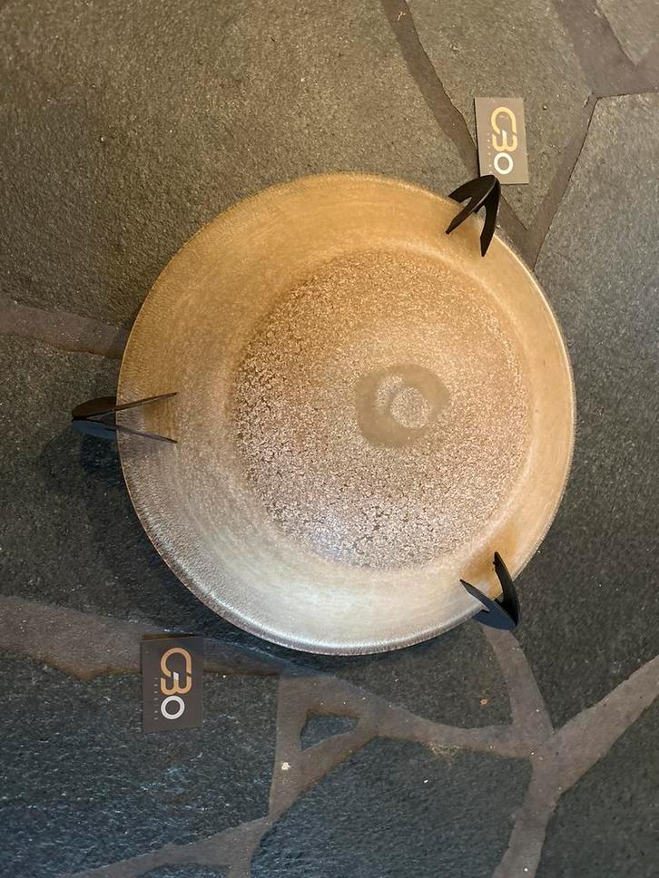 Terzani Solune Plafond of Wandlamp 40Cm Murano glas, Huis en Inrichting, Lampen | Plafondlampen, Gebruikt, Glas, Metaal, Ophalen of Verzenden