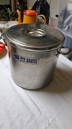 Sartel inox 18/10 kookpot, Huis en Inrichting, Keuken | Potten en Pannen, Ophalen of Verzenden, Zo goed als nieuw, Inox