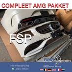 W217 S63 AMG Pakket compleet Mercedes S Klasse 63 wit, Pare-chocs, Utilisé, Enlèvement ou Envoi, Arrière