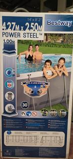 Bestway zwembad 4m27- 2,5m, Tuin en Terras, Ophalen, Gebruikt