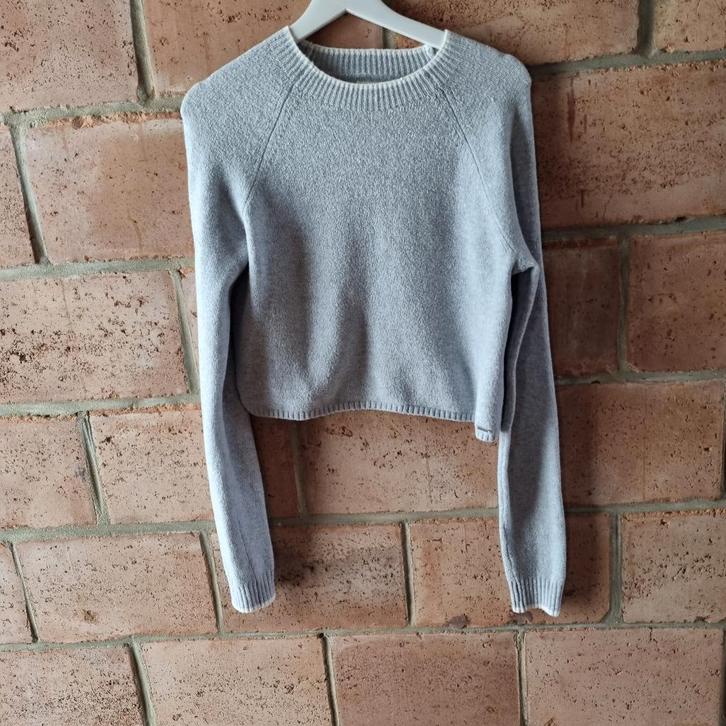 Pull court dame HOLLISTER, Vêtements | Femmes, Pulls & Gilets, Porté, Taille 36 (S), Gris, Enlèvement ou Envoi