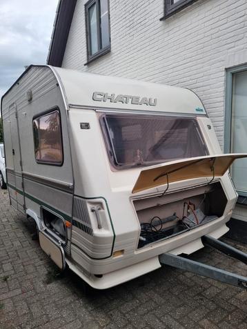 Mooie chateau 330 la car caravan, Chateau, Particulier, Auvent, Siège de train