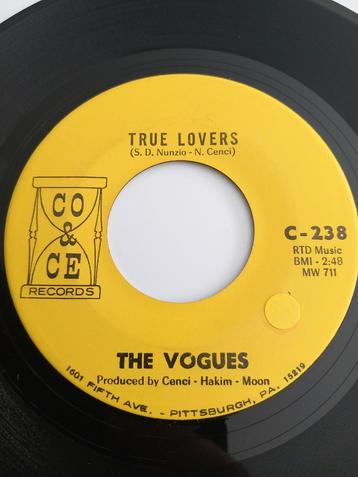 THE VOGUES. TRUE LOVERS .POPCORN USA 45T, Enlèvement ou Envoi, Comme neuf