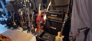 lot de 11 guitares electrique beschikbaar voor biedingen