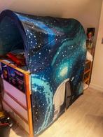 Kinderbed van IKEA met huisje., Kinderen en Baby's, Ophalen, 85 tot 100 cm, Gebruikt, Hoogslaper of Stapelbed