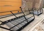 industriële trap zwart 8 treden, Doe-het-zelf en Bouw, Ophalen, Gebruikt, Trap