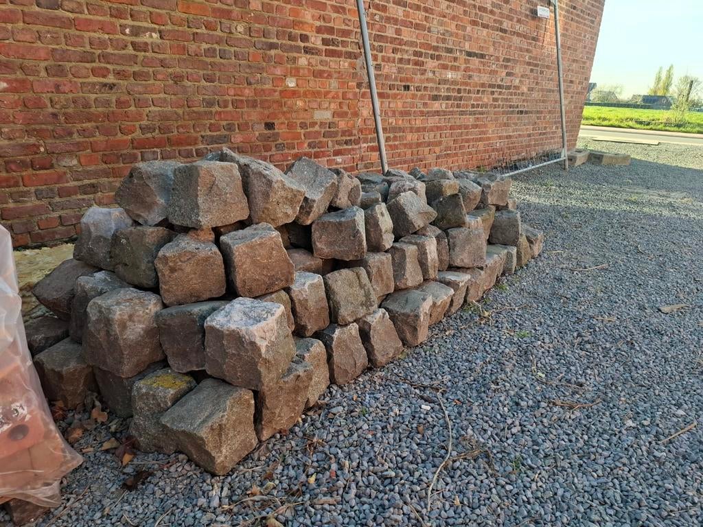 Gratis lot kasseistenen, Tuin en Terras, Grind, Keien en Split, Ophalen