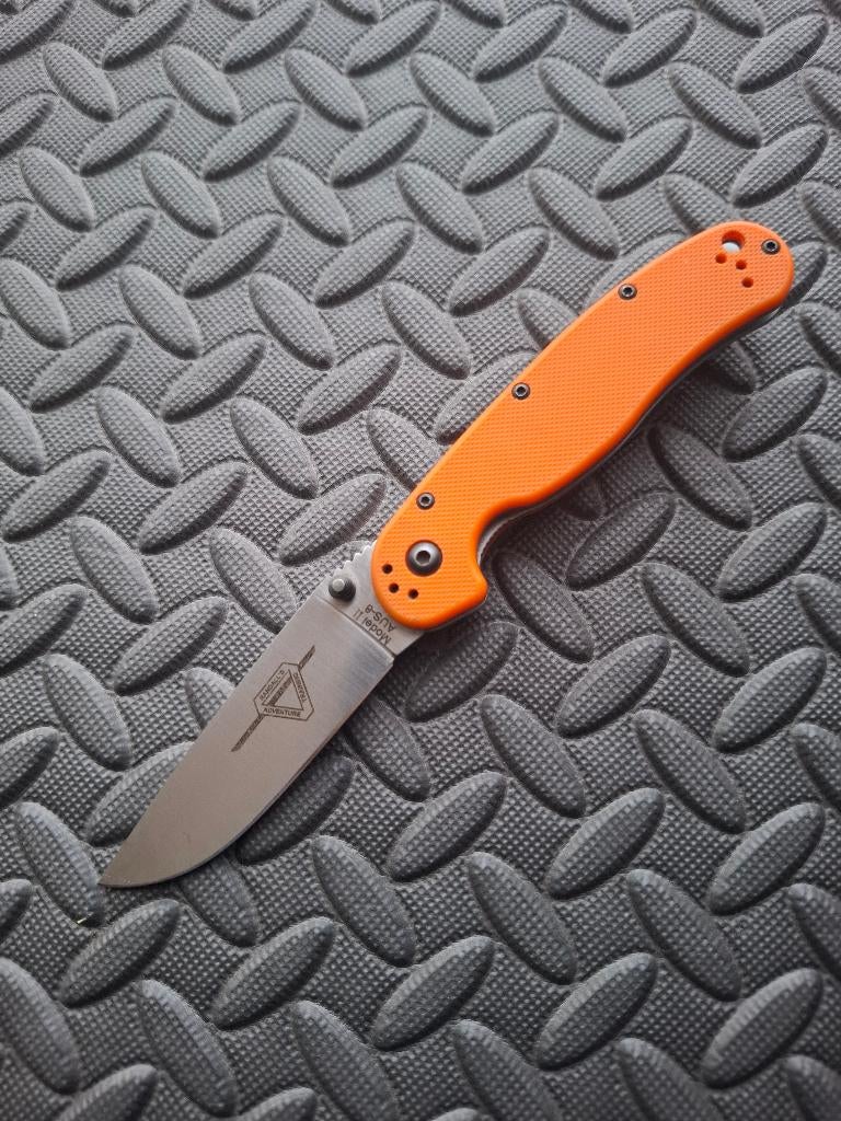 ontario RAT2 zakmes oranje, Doe-het-zelf en Bouw, Ophalen, Zo goed als nieuw